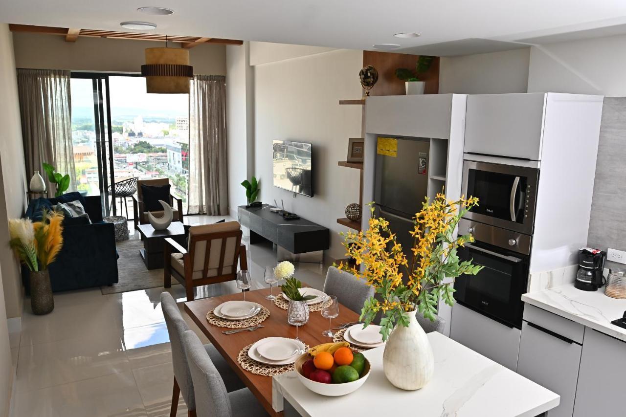 Piantini'S Skylight Apartment ซานโตโดมิงโก ภายนอก รูปภาพ